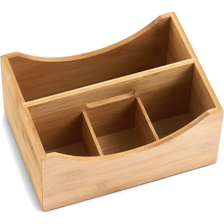 ZELLER Ordnungsbox 13336 mit Griff, Bambus und MDF / Organizer – Bild 2