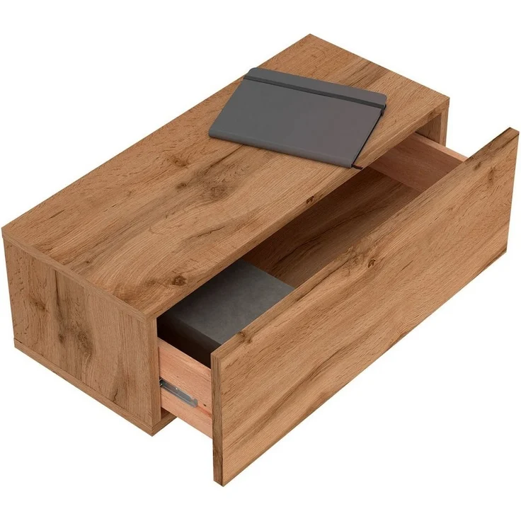 IDIMEX Nachtkommode NANI, Hängender Nachttisch mit Schublade Nachttisch schwebend – Bild 3