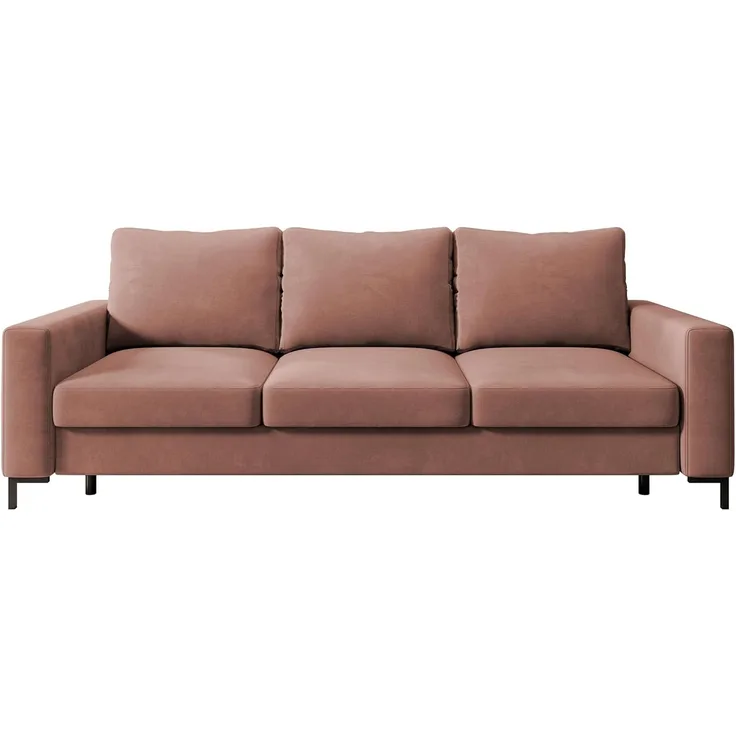 Selsey Sofas, Wood, Rosa, 230 cm breit
