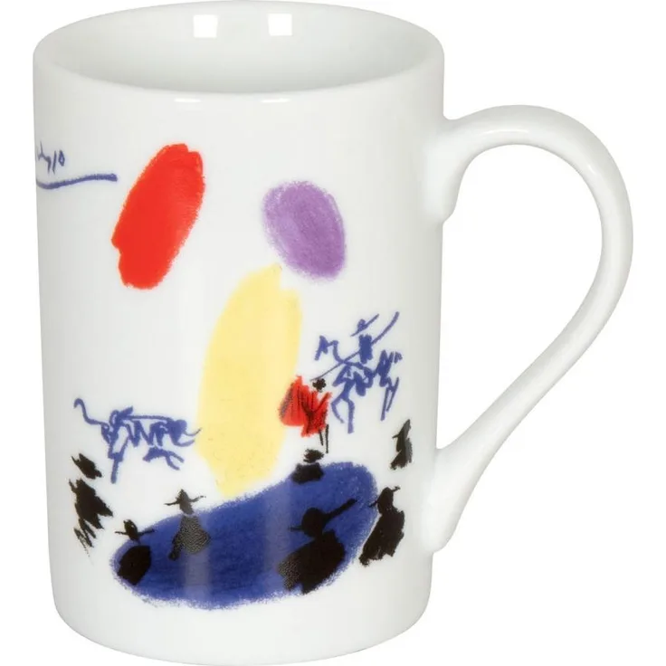 Könitz Minipresso-Tasse Picasso - Corrida, Espressotasse, Espressobecher, Porzellan, 90 ml, 11 1 353 1990