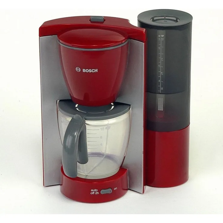 Bosch Kinder-Kaffeemaschine, Kunststoff rot/grau, 20 x 9 x 16 cm