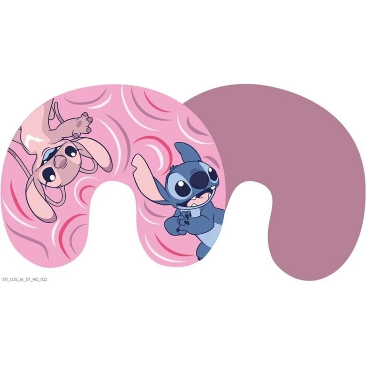 Lilo & Stitch Reise Kissen – Weiches Kissen für angenehme Reisen – Bild 1