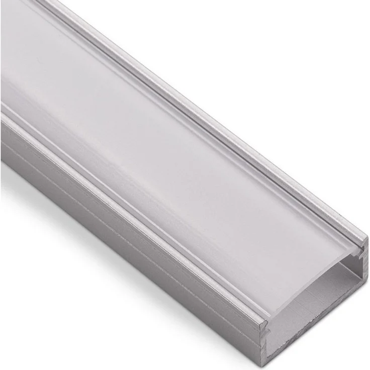 SO-TECH® LED-Stripe-Profil LED Aufbau-Profil PH1 für breite LED-Stripes bis 16 mm, geeignet für z.B. Philips Hue LightStrip – Bild 1