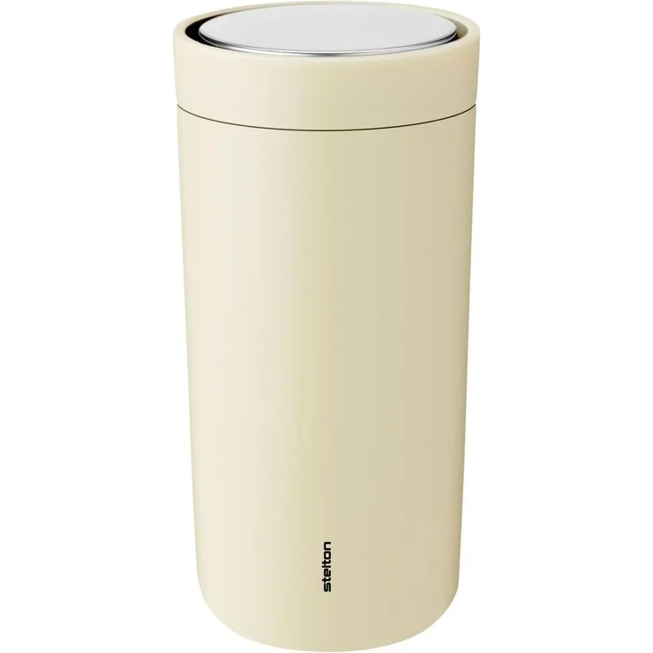 Stelton To Go Click Thermobecher 0,4 L Mellow Yellow – Bild 1