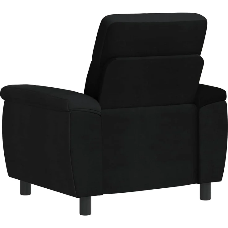 vidaXL Sofa Schwarz 95 x 90 x 95 cm Stoff 42040897 – Bild 5