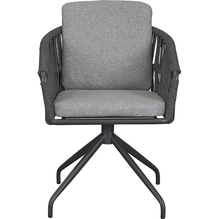 LC Garden Genua Drehstuhl Anthrazit – Bild 2