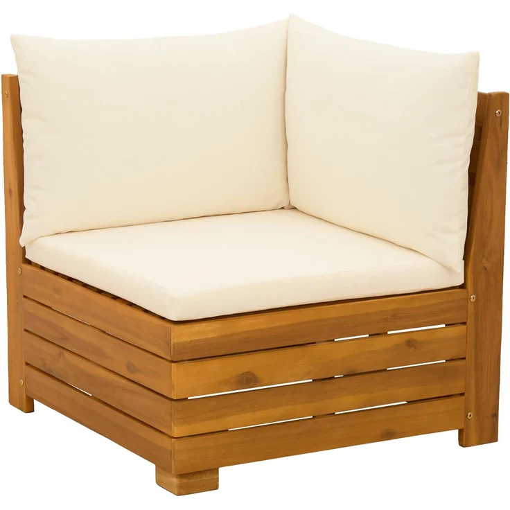 vidaXL Garten-Lounge-Set 2 stk. 2-Sitzer Massivholz Akazie 42022432 – Bild 3