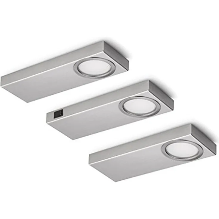 NABER Rea 1 LED Set-3 S mit Schalter Unterbauleuchte / A++ / 2 Watt / Neutralweiß