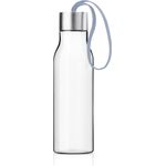 Eva Solo Trinkflasche Blue Sky, Wasserflasche, Flasche, BPA-freier Kunststoff / Edelstahl / Polyester / Silikon, 500 ml, 503051