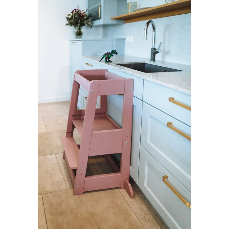 tiSsi® Entdeckerturm / Lernturm FELIX mitwachsend Oriental Rose – Bild 5