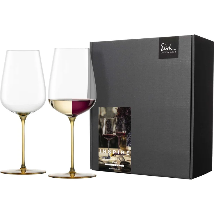 Eisch Inspire SensisPlus Allroundgläser Fruchtig & Aromatisch 580 ml 2er Set - Amber – Bild 2