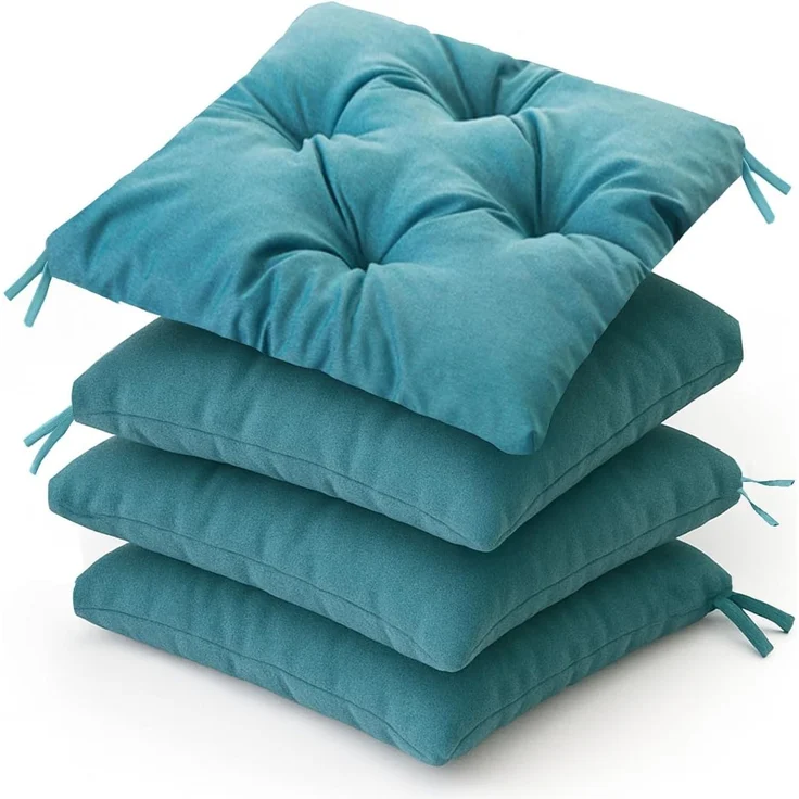Bjird Stuhlkissen 45x45 cm - Wasserdichtes Gartenkissen für Stühle & Sessel, Wetterfest & Pflegeleicht - Dickes Sitzkissen 6 cm - Outdoor geeignet – Bild 1