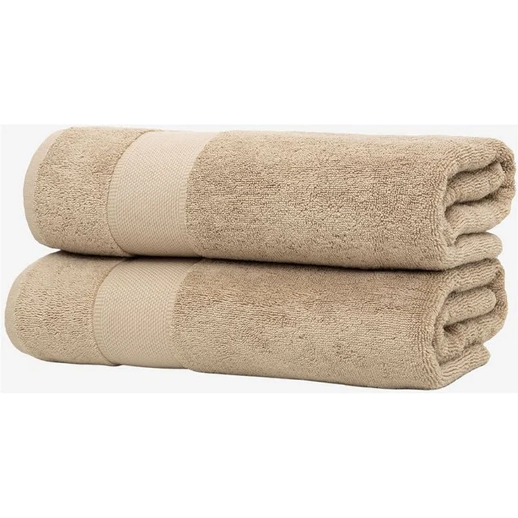 Wolkenfeld Duschtücher Premium Low-Twist Baumwolle 550 g/m² – 2 große Duschtücher, Frottier (2-St), 70×140 cm – weich, saugfähig und ideal für Bad & Wellness – Bild 4