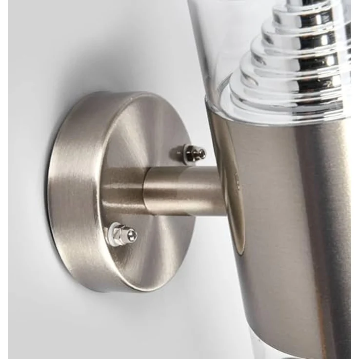 Lindby Außen-Wandleuchte Lanea, LED 9 W gesamt, warmweiß – Bild 5