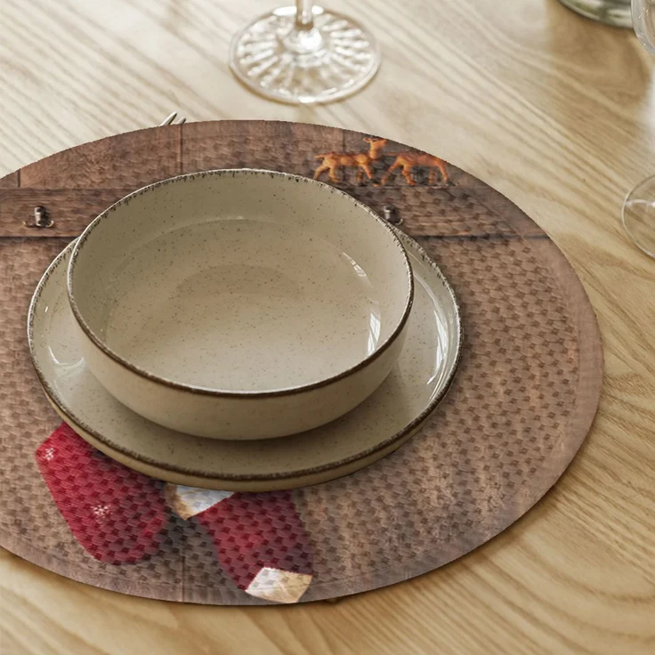 Hermia Concept '4188Supla' Tischset, Mehrfarbig, Ø 37 cm – Bild 2