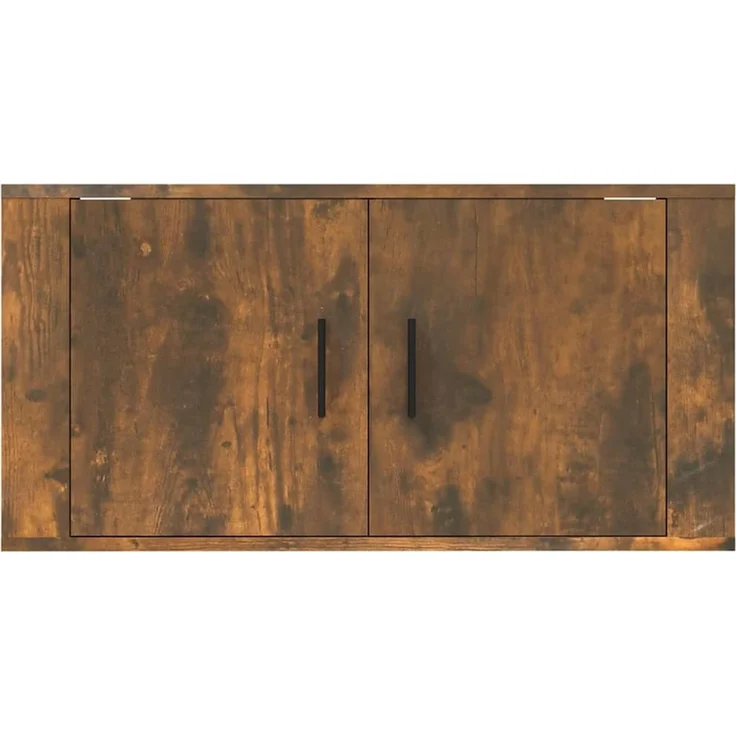 TV-Wandschrank, Fernsehschrank Räuchereiche 80 x 34,5 x 40 cm – Bild 4