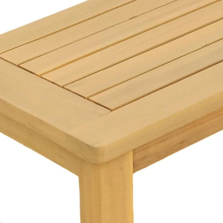 vidaXL Gartenkonsole Tisch Helles Akazienholz 110 x 40 x 75 cm 42026790 – Bild 5