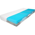 7-Zonen Matratze 2 Dreams Gelschaum, 2 Härtegrade, Made in Germany 90x200 H3