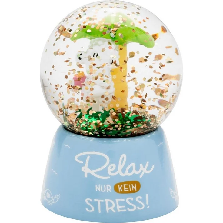 Sheepworld Traumkugel Glitzerkugel Schneekugel Geschenk RELAX 074125 – Bild 3
