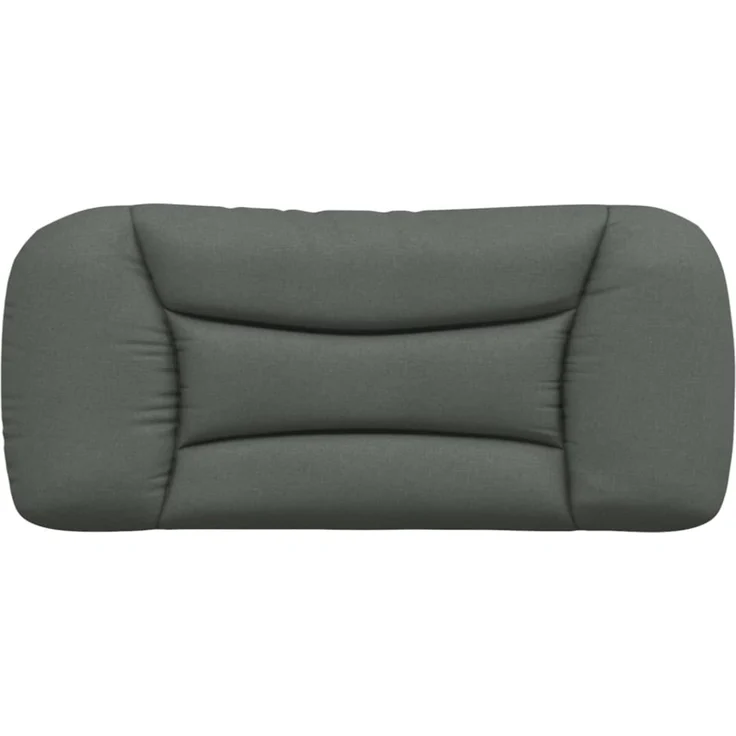 vidaXL Kopfteil-Kissen Dunkelgrau 90 cm Stoff – Bild 8
