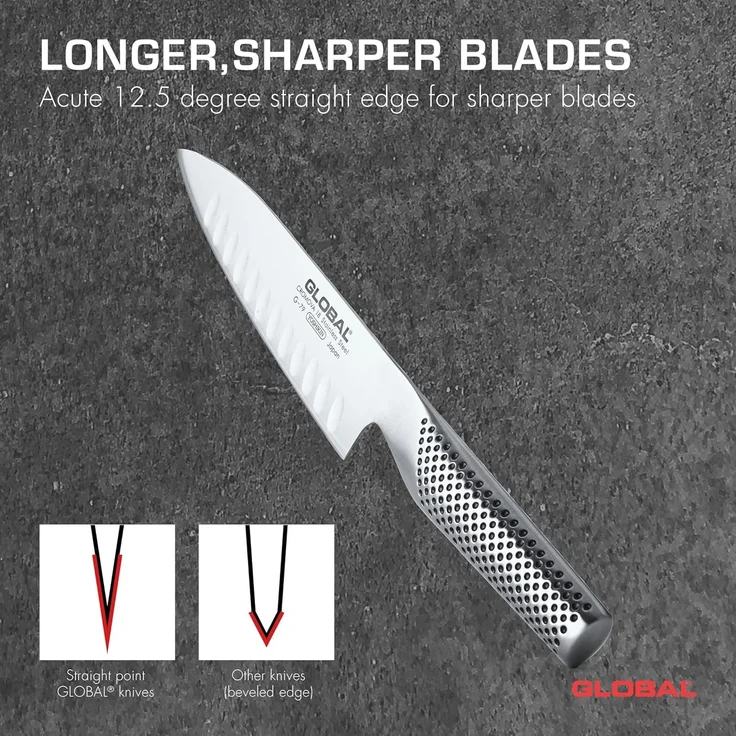 Global Kochmesser mit Kulle 16 cm G-79 – Bild 4