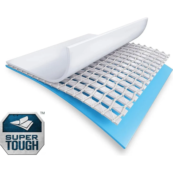 Intex 28209NP Metallrahmen-Pool mit Überdachung, Laminiertes Vinyl blau, Ø 183x165 cm – Bild 6