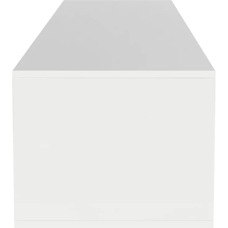 TV-Schrank, schwarze Hochglanzfront (nur Front), mit 16-Farben-LED & geriffelten Türen, 180x35x30 cm – Bild 8