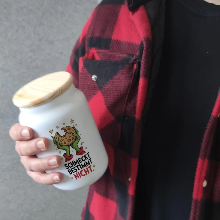 speecheese Keksdose Weihnachtsmuffel Keksdose - Schmeckt Bestimmt Nicht – Bild 2