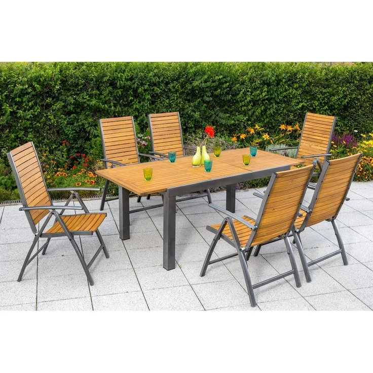 MERXX Gartentisch Santorin, 200x90 cm – Bild 3