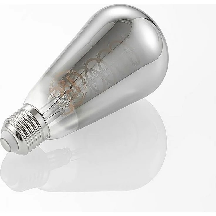 Lucande LED-Leuchtmittel E27 4W LED-Lampe St64, E27, warmweiß – Bild 3