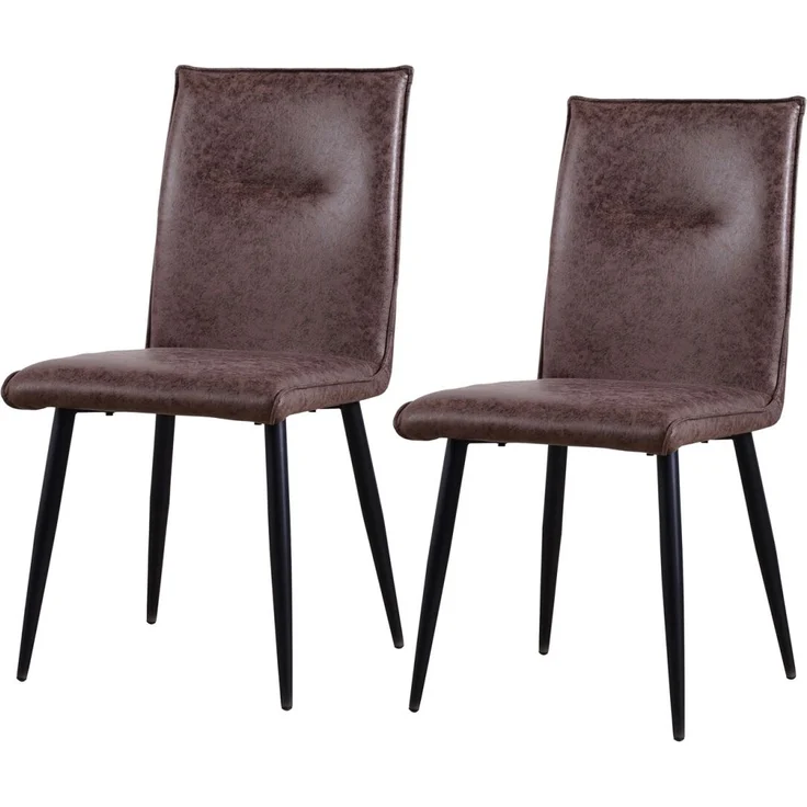 HTI-Living Salinas Antikbraun Stuhl – Bild 1