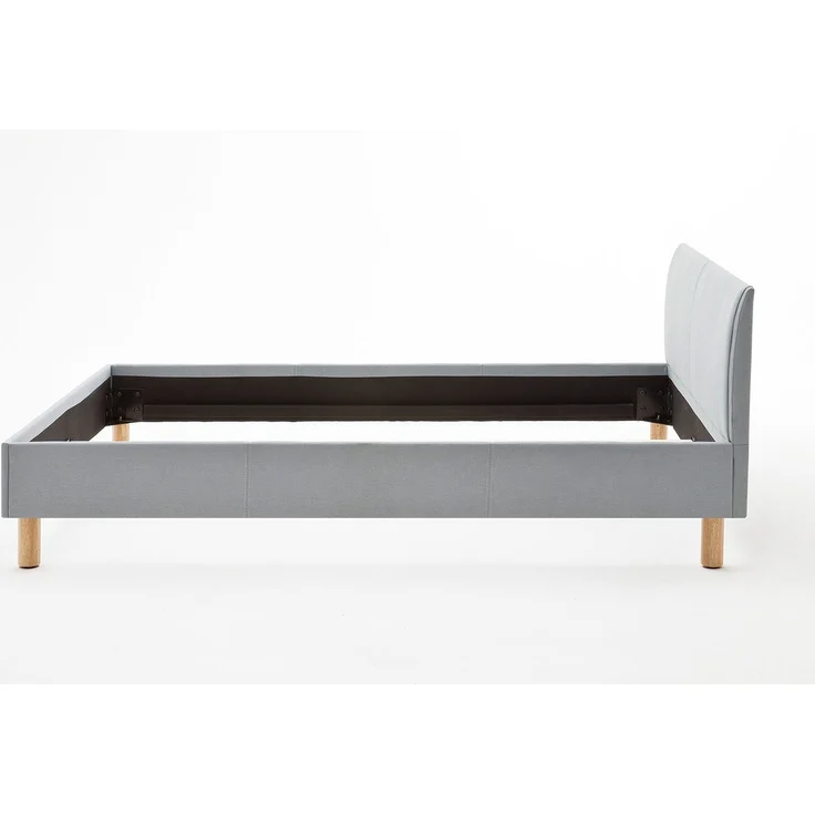 KAWOLA Bett LEO Polsterbett Stoff blau 120x200cm – Bild 9