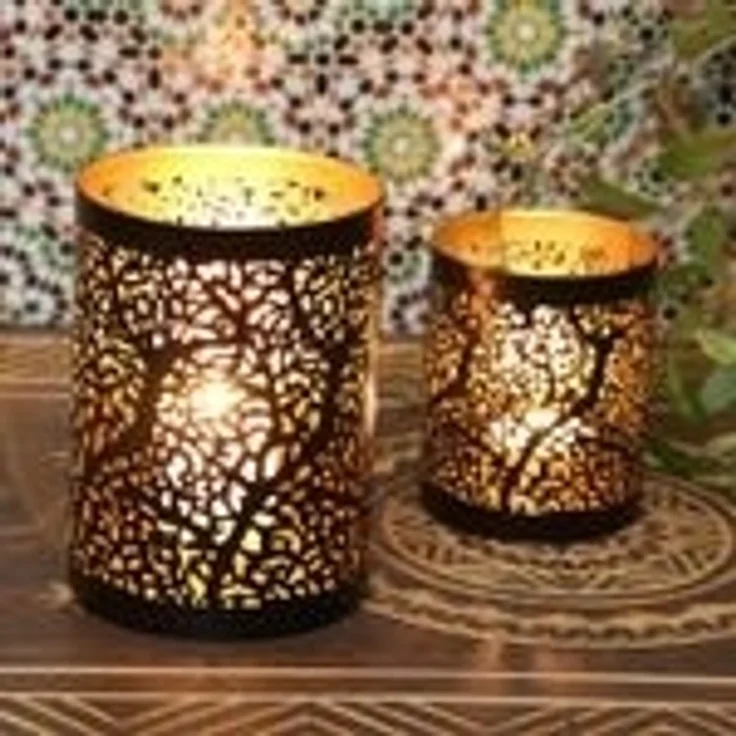 Orientalisches Windlicht Ancona 2er Set – Bild 4