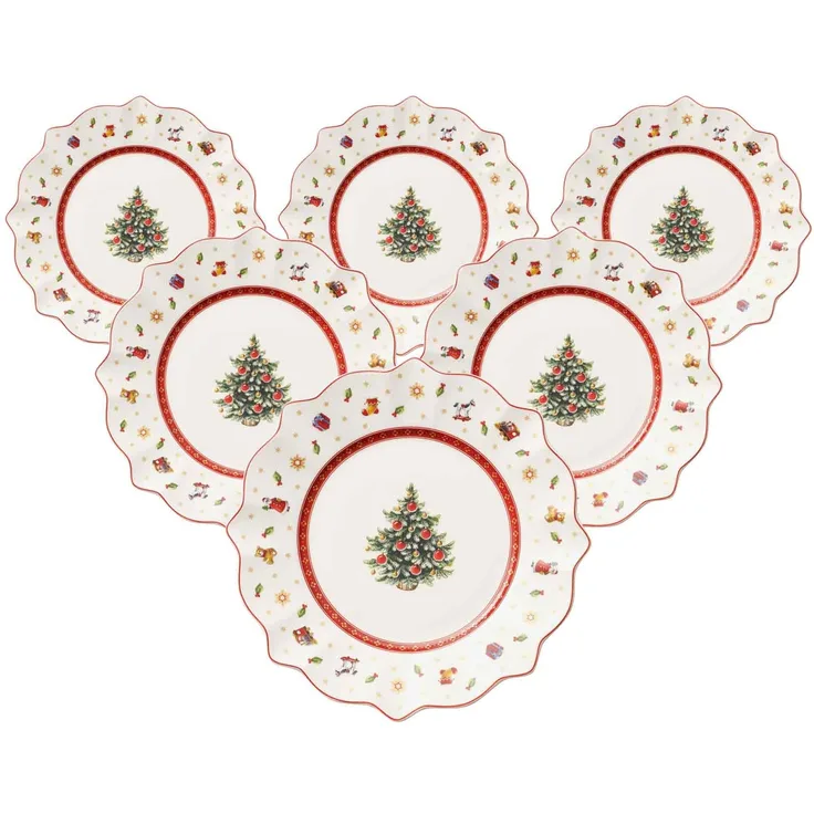 Villeroy & Boch Toy's Delight Frühstücksteller ø 24,5 cm weiß 6er Set