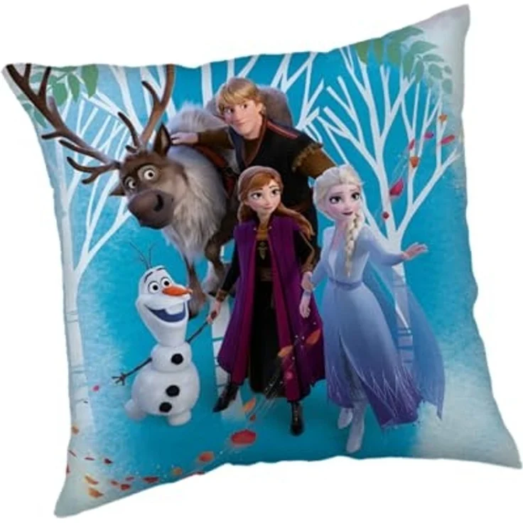 Disney Frozen Kopfkissen (1 Stück) Premium Dekokissen mit beidseitigem Digitaldruck – Bild 2