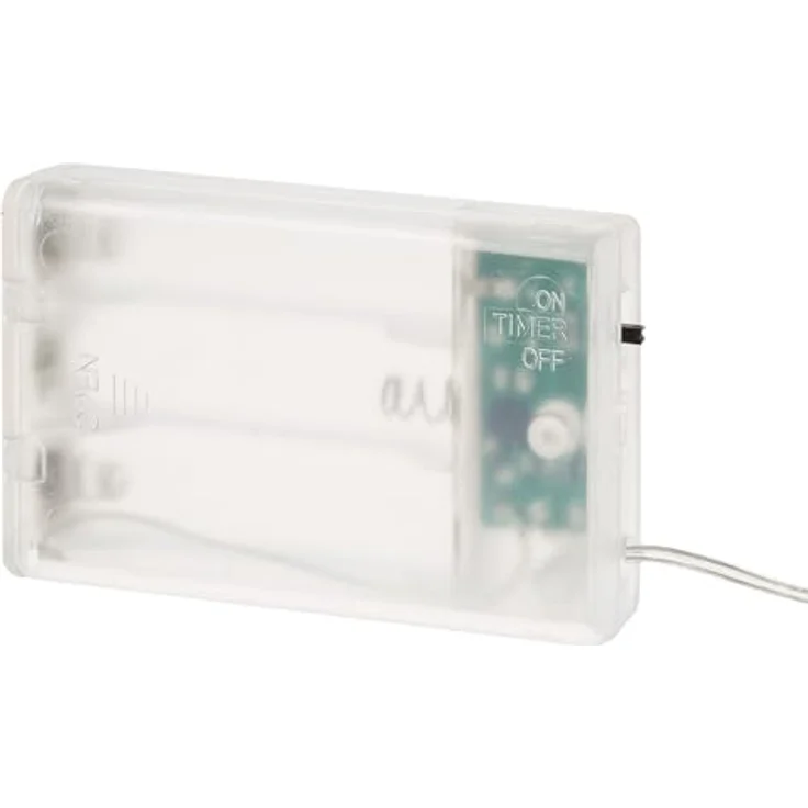 Idena 31118-3 - LED Micro Lichterkette mit 20 LEDs in Warmweiß, 3 Stück, 6 Stunden Timer Funktion, batteriebetrieben, ca. 2,2 m lang, Deko für Innen, zum Basteln, als Party Deko, Weihnachtsdeko – Bild 5