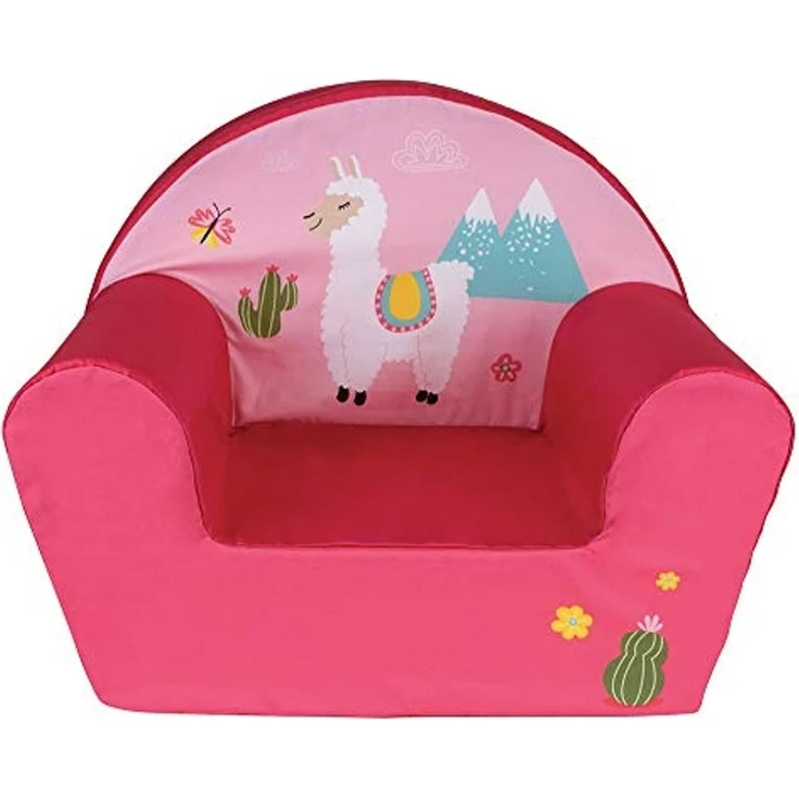 Fun House 713166 Lama Sessel für Kinder, Herkunft Frankreich, Rosa – Bild 2