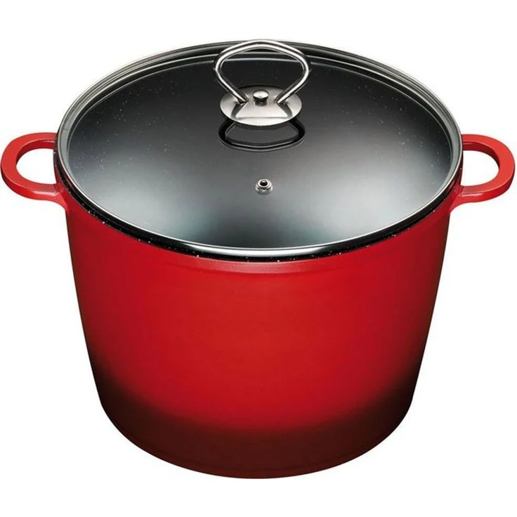 KING Kochtopf, Aluminiumguss, mit keramischer Innenbeschichtung, Ø 24 cm, 7 Liter, Induktion – Bild 4
