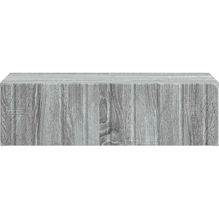 vidaXL Wandmontierter Beistelltisch Graues Sonoma 59 x 34,5 x 17 cm 898321 – Bild 4
