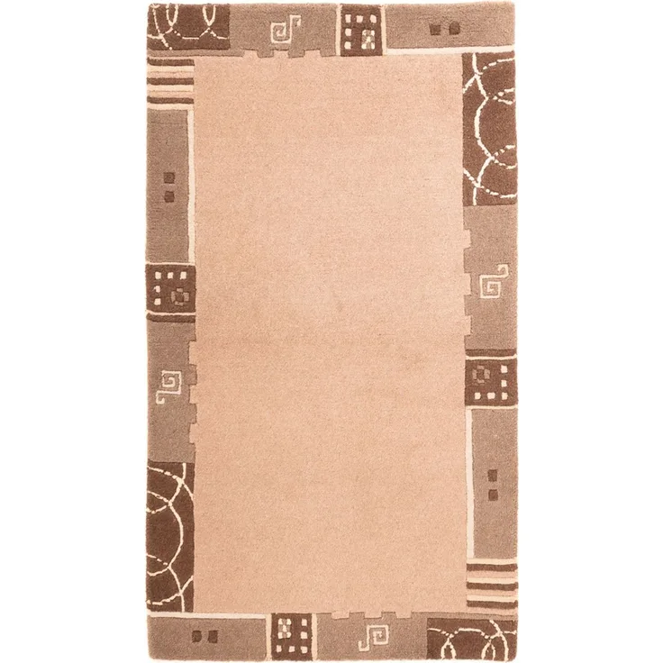 Nepal Teppich - 148 x 83 cm - rosa