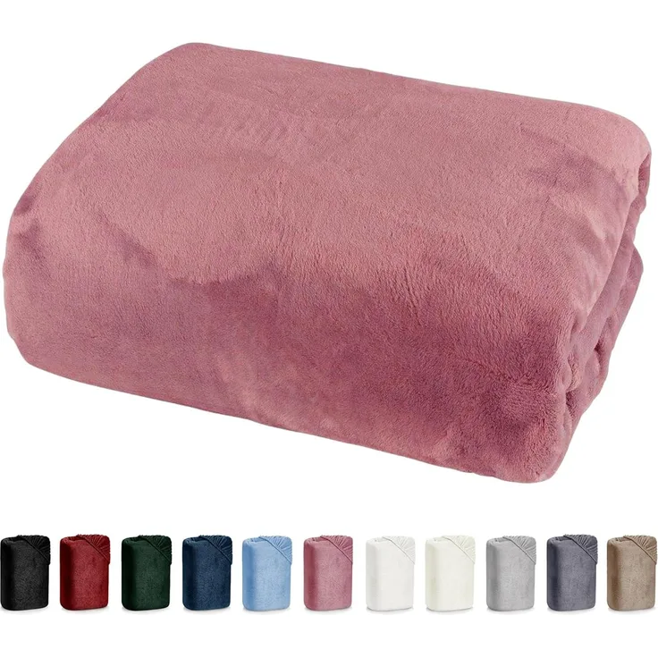 heimtexland Spannbettlaken Cashmere Touch Spannbetttuch Super Soft Bettlaken, Microfaser, Gummizug: rundum, kuschelig weich I Rundum-Gummizug I Matratzenhöhe bis 25 cm I
