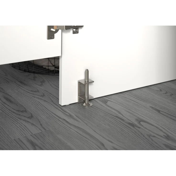 Waschmaschienenumbau Set (B/H/T: 145x195x62 cm) in weiß Nachbildung – Bild 8