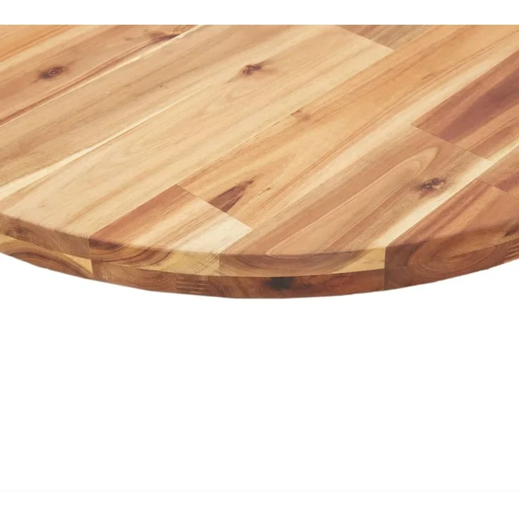 vidaXL Tischplatte Rund Ø40x4 cm Massivholz Akazie 4008700 – Bild 8