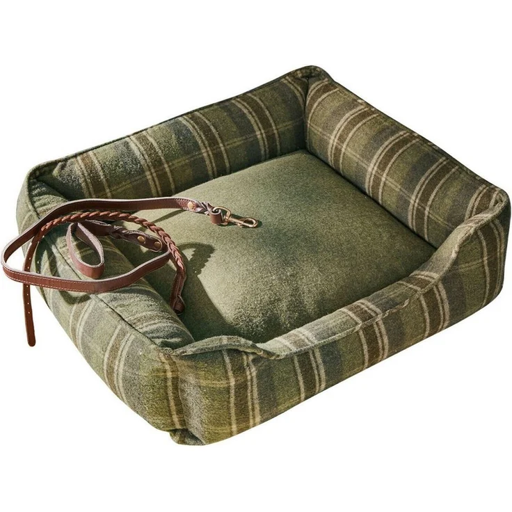 Mirabeau Hundebett Haustierbett Eydora grün/braun – Bild 1