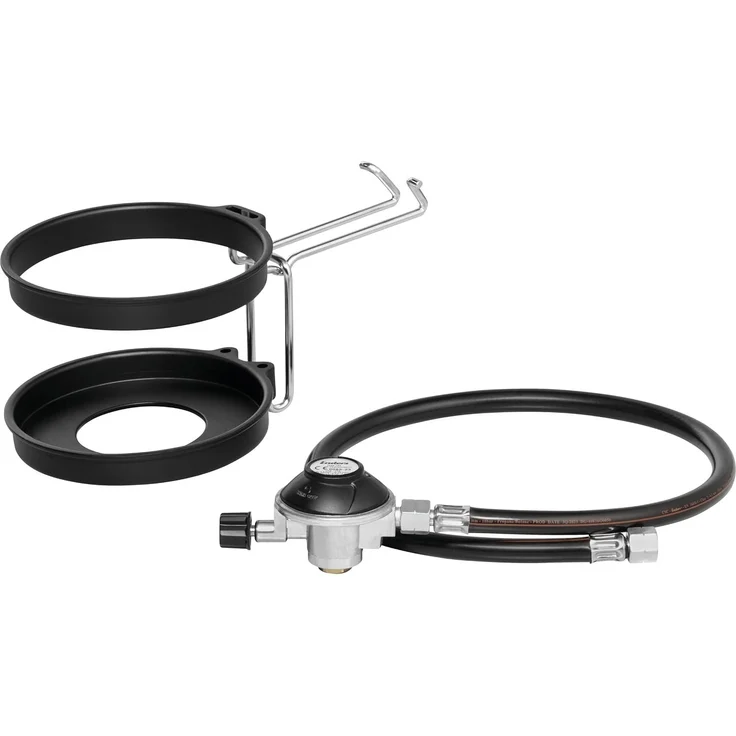 ENDERS / Kartuschenhalter Set für Urban II / Urban II Pro / Explorer II 50mbar, Schwarz / Metall / L13,50xB27,00xH11,00cm – Bild 1