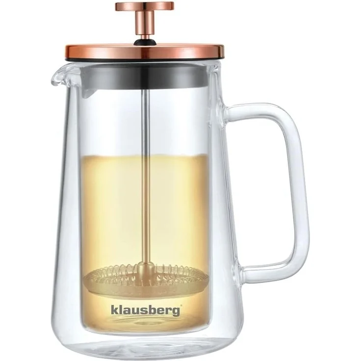 Klausberg Klausberg French Press Kaffee- und Teezubereiter 0,35l KB7723 – Bild 9