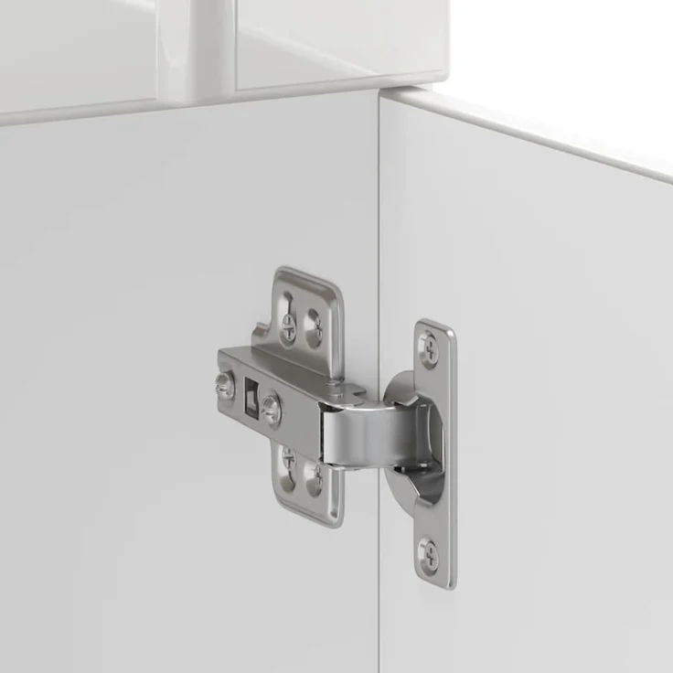vidaXL Küchen-Unterschrank Lucca Hochglanz-Weiß Holzwerkstoff 853719 – Bild 10
