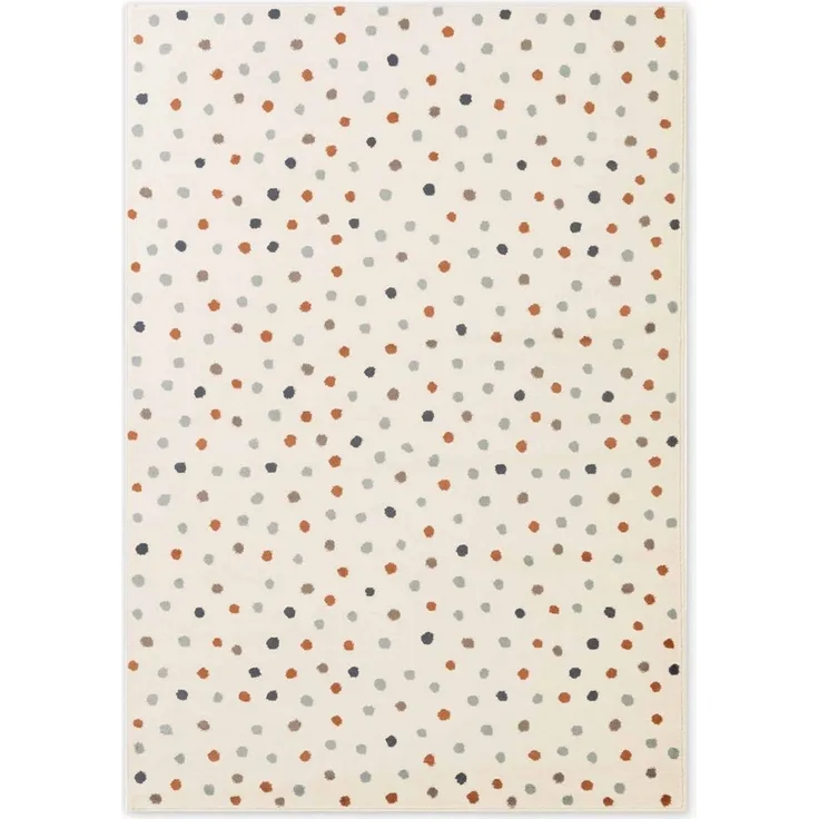 HANSE Home Kinderteppich Konfetti, rechteckig, Höhe: 10 mm, Pflegeleicht, Weich, Kinderzimmer, Spielteppich, Spielunterlage