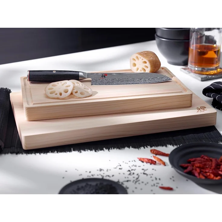 MIYABI 5000 FC-D Sujihiki 24 cm, Pakka Holz – Bild 2
