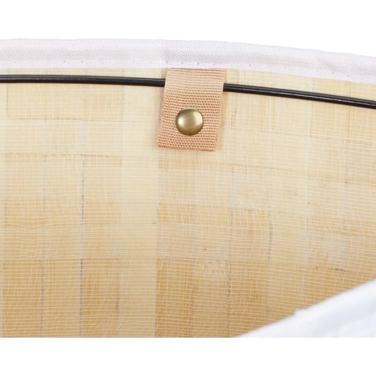 Eckwäschekorb Bambus – Bild 9